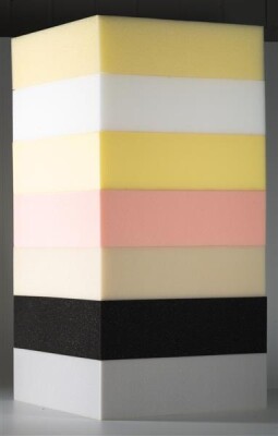 Schaumstoffmuster ca 30x20cm verschiedene Qualitäten