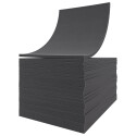 Schaumstoffplatte PU RG 20/33 dunkelgrau 206x140 cm - für Verpackungen oder Basteln - sehr leicht und weich