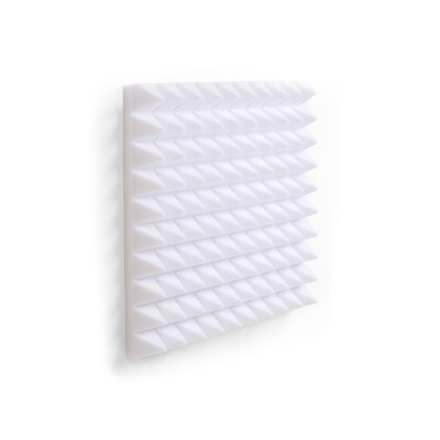 Akustik-Pyramidenschaum Basotect® weiß 100 x 50...