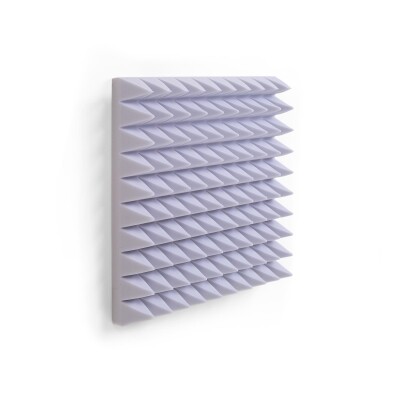Akustik-Pyramidenschaum Basotect® lichtgrau 100 x 50...