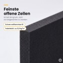 Basotect® Absorber 100x50 cm schwarz, EcoBalanced Dark