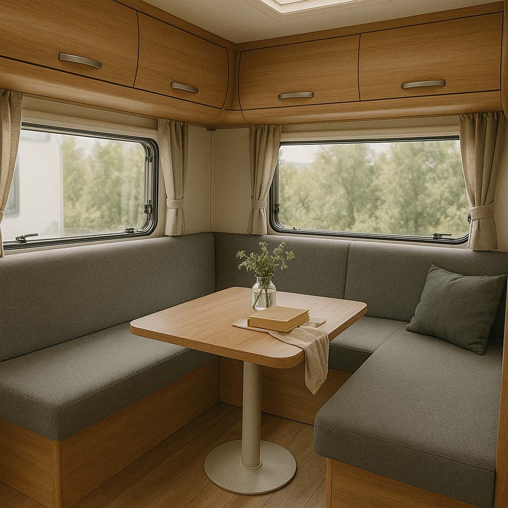 Polster für Reisen